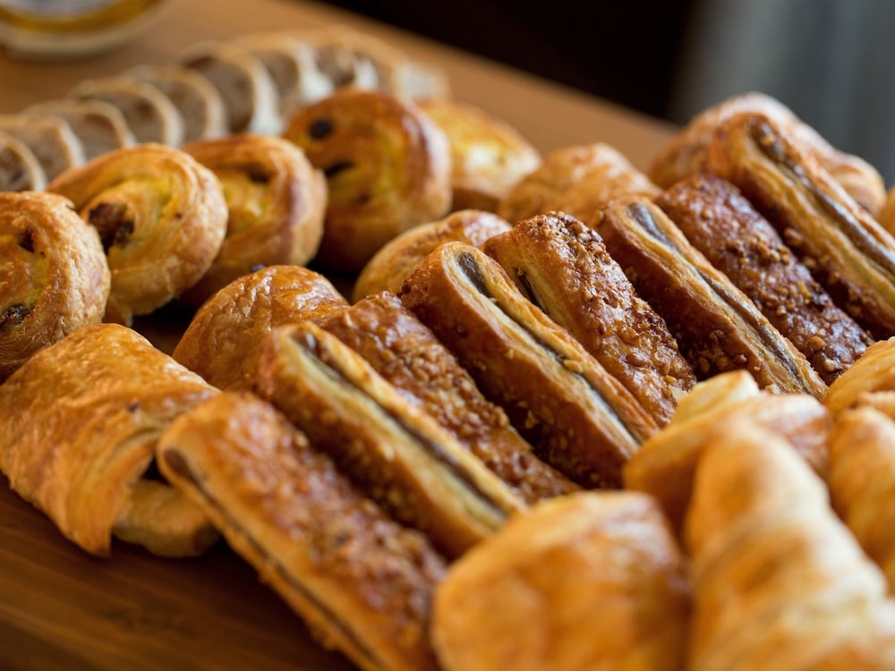 뷔페 아침 식사