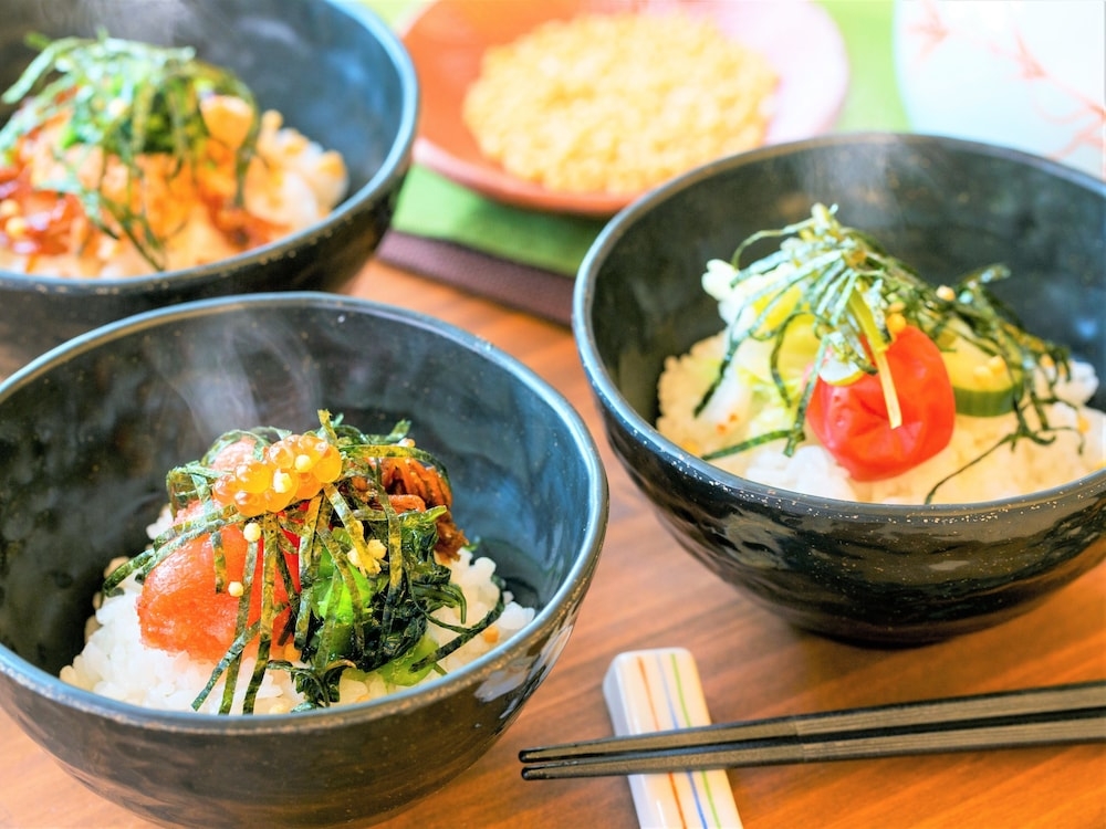 뷔페 아침 식사