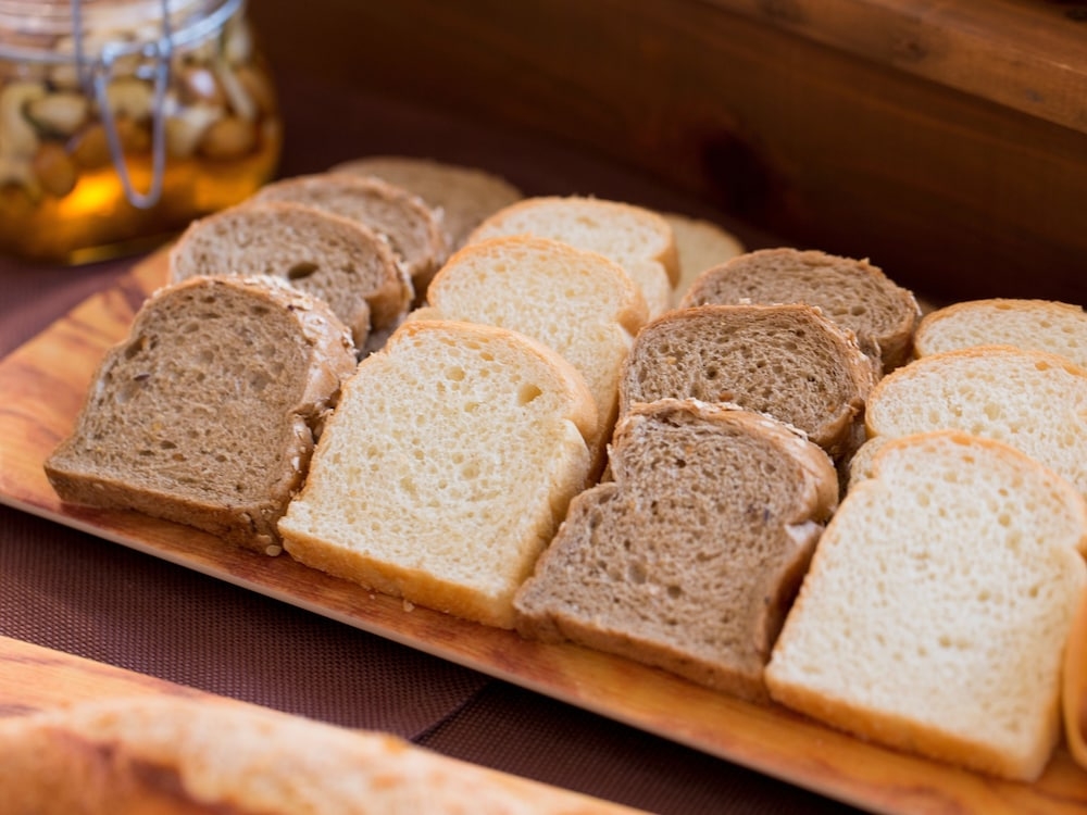 뷔페 아침 식사