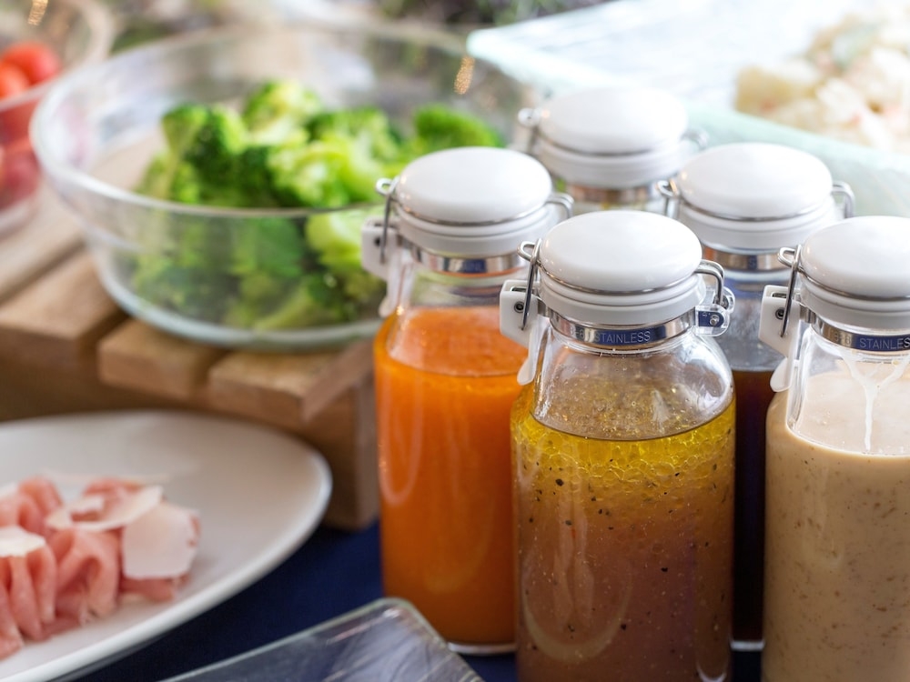 뷔페 아침 식사