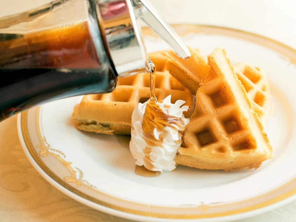 뷔페 아침 식사