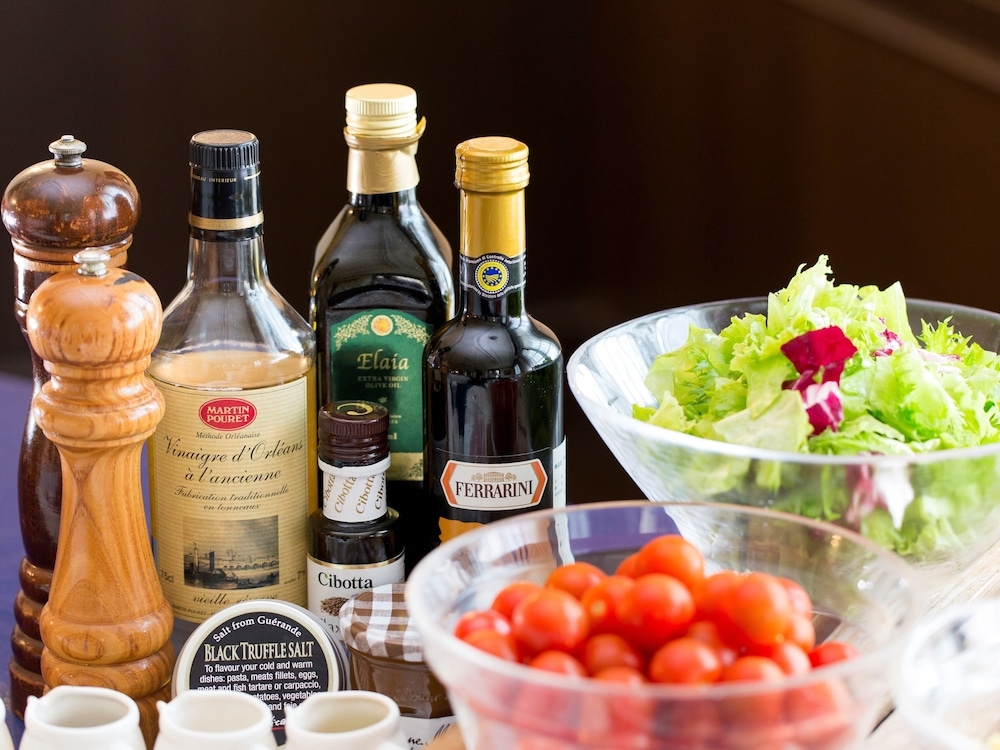 뷔페 아침 식사