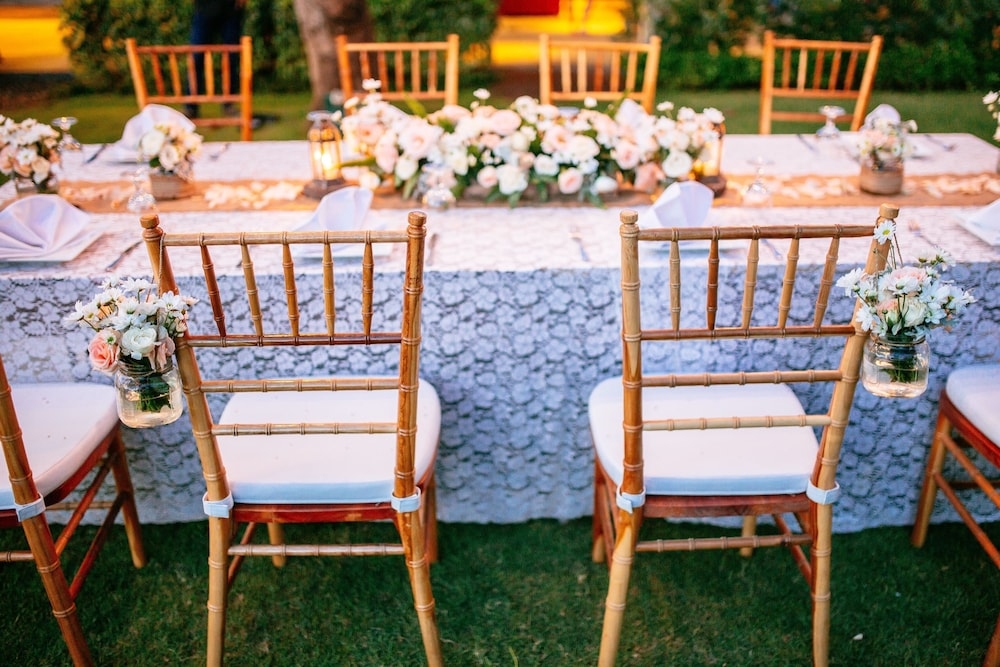 야외 결혼식 공간