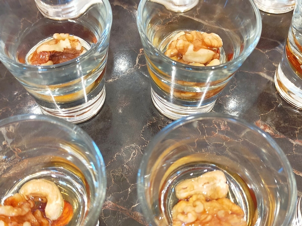 뷔페 아침 식사