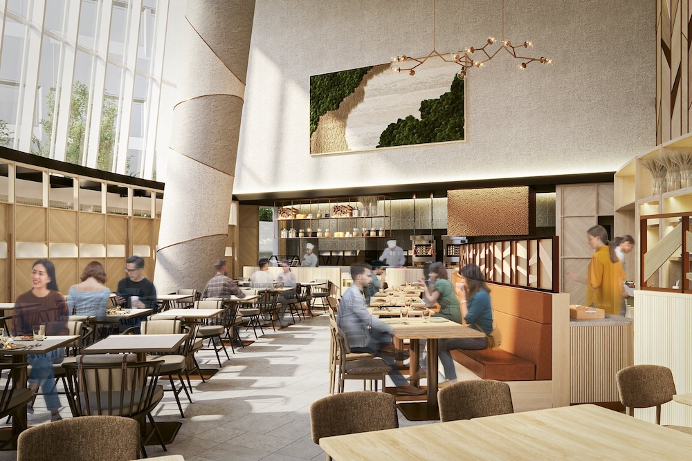 뷔페 아침 식사