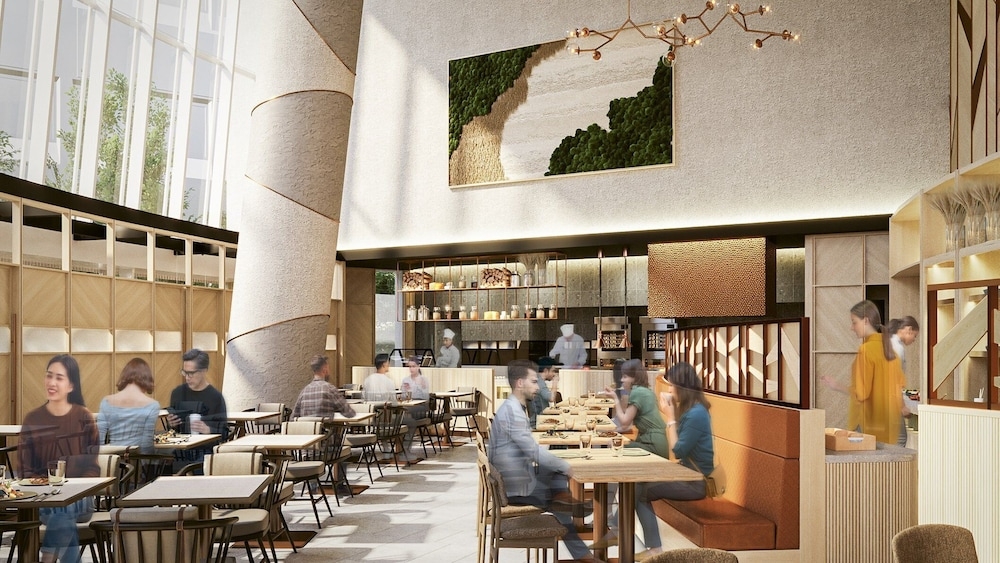 뷔페 아침 식사