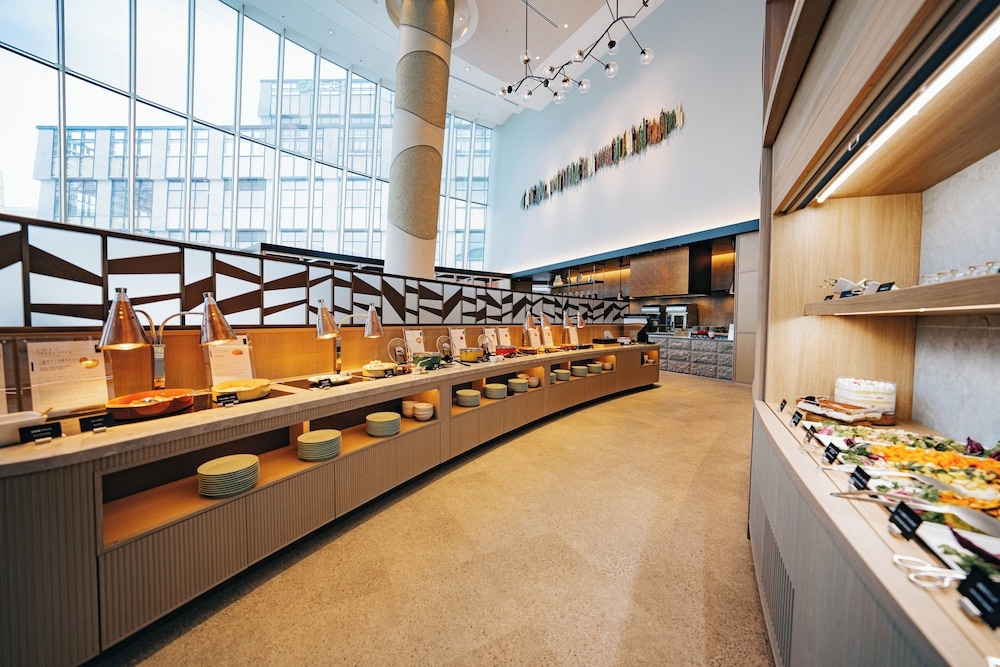 뷔페 아침 식사