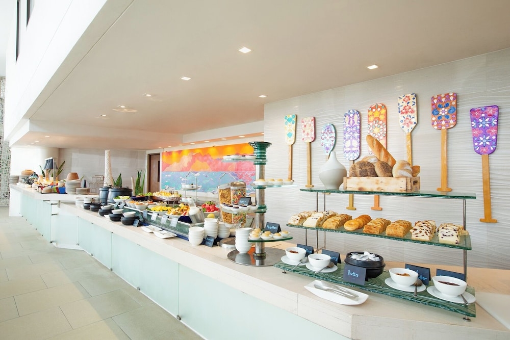 뷔페 아침 식사