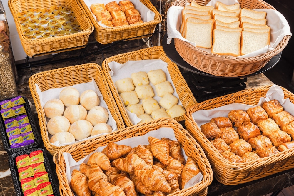 뷔페 아침 식사