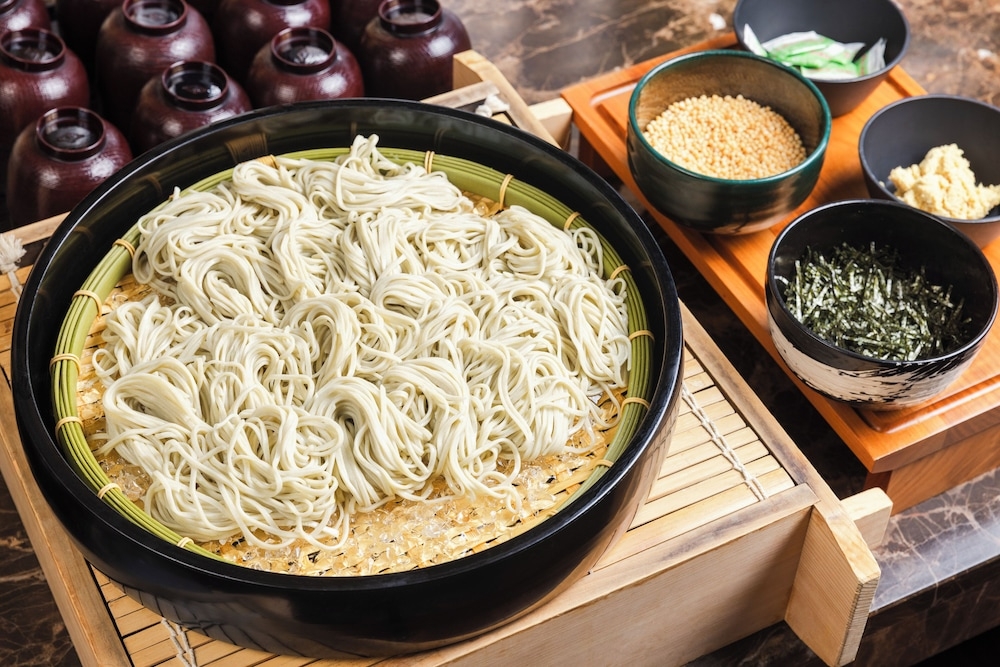 뷔페 아침 식사