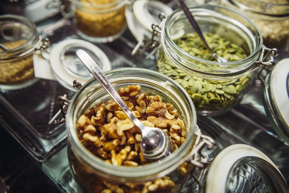 뷔페 아침 식사