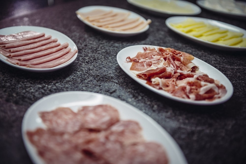 뷔페 아침 식사