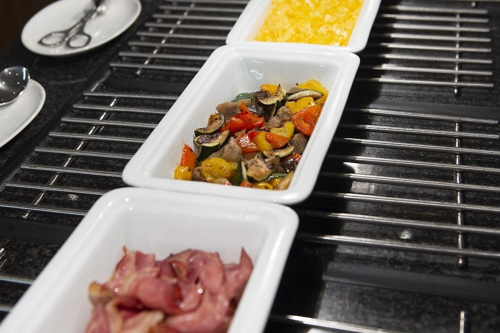 뷔페 아침 식사