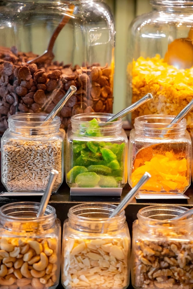 뷔페 아침 식사