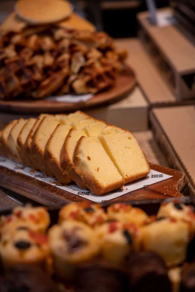 뷔페 아침 식사