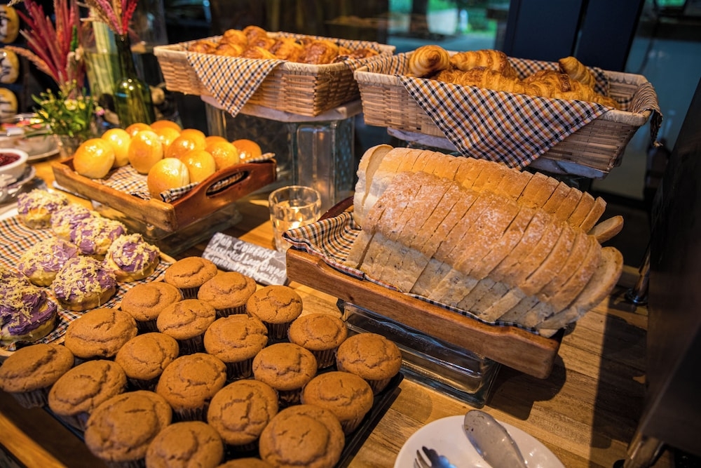 뷔페 아침 식사