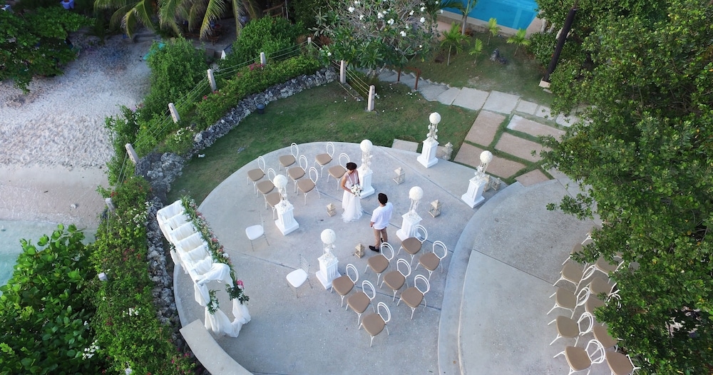 야외 결혼식 공간