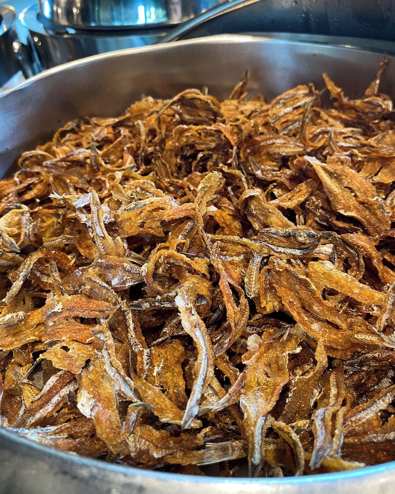 뷔페 아침 식사