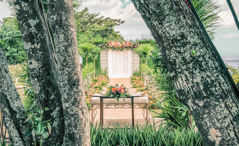 야외 결혼식 공간