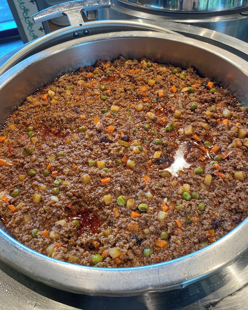 뷔페 아침 식사