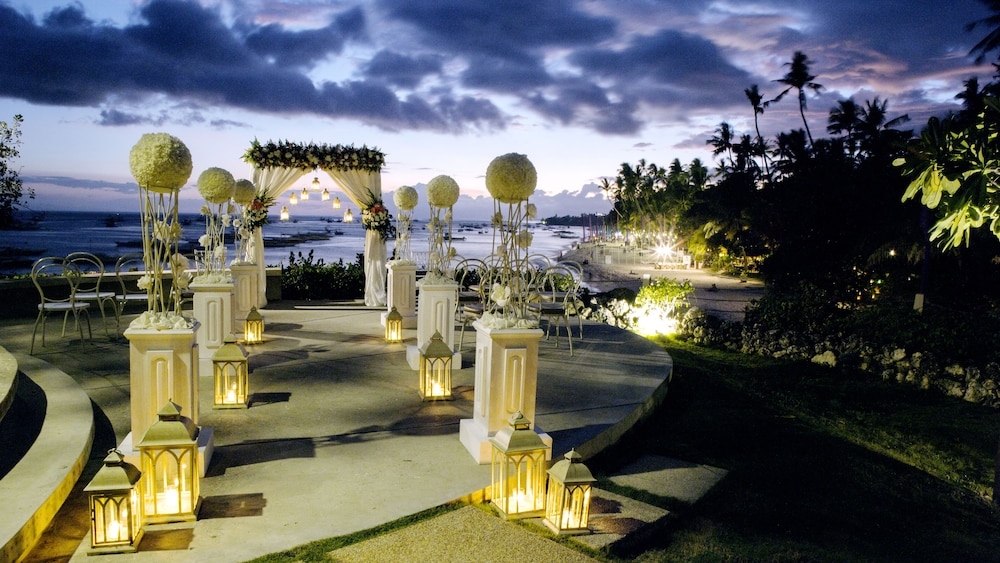 야외 결혼식 공간