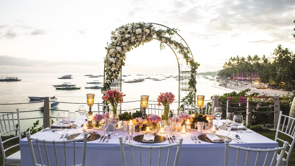 야외 결혼식 공간