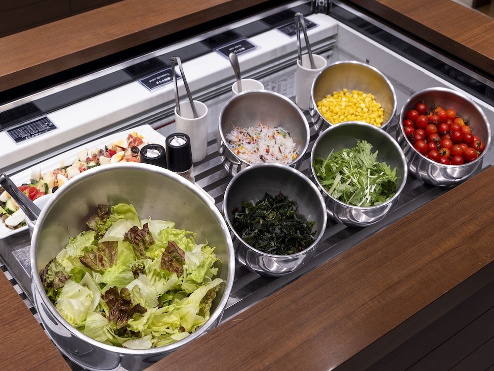 뷔페 아침 식사