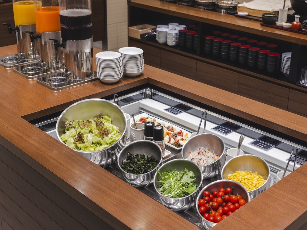 뷔페 아침 식사