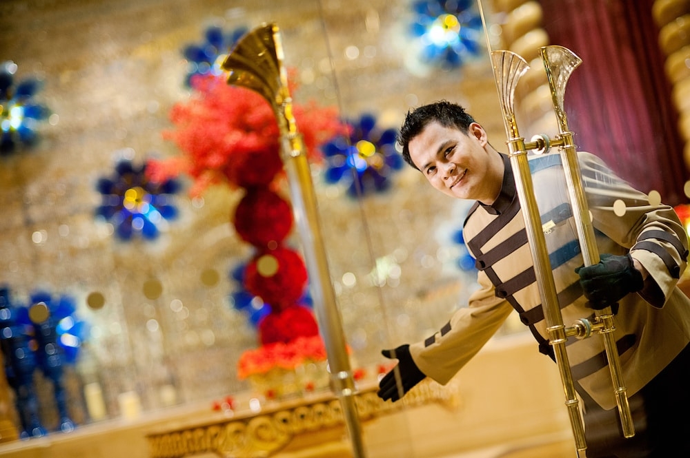 숙박 시설 입구