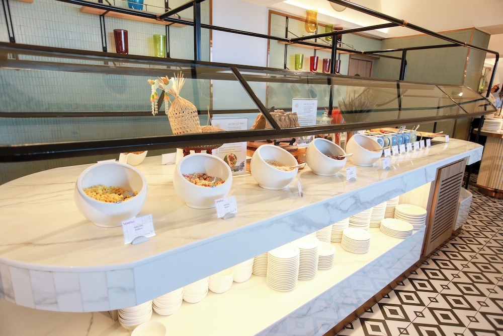 뷔페 아침 식사