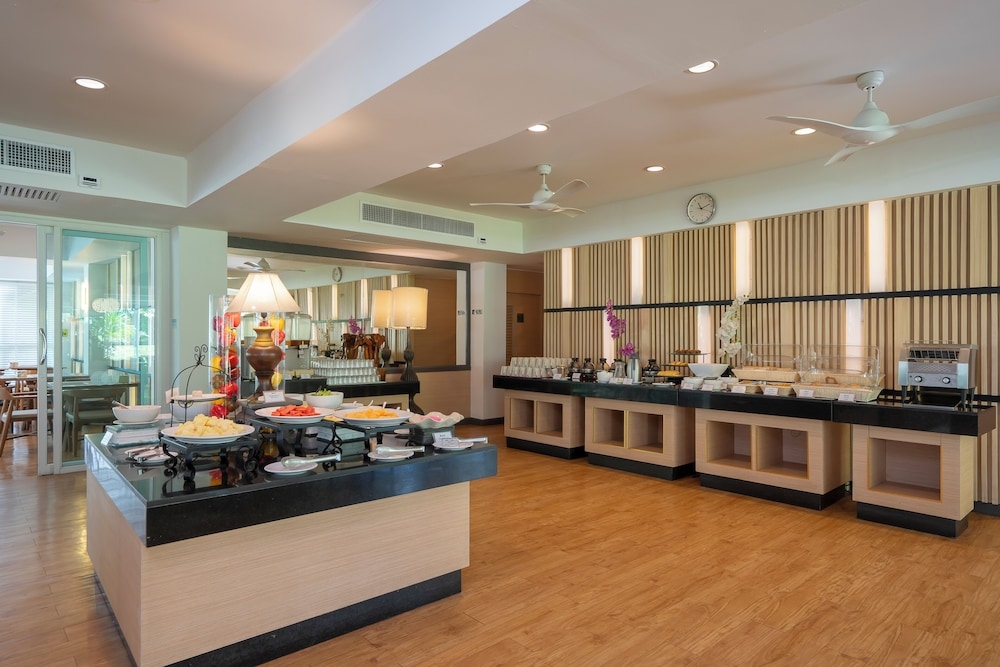 뷔페 아침 식사