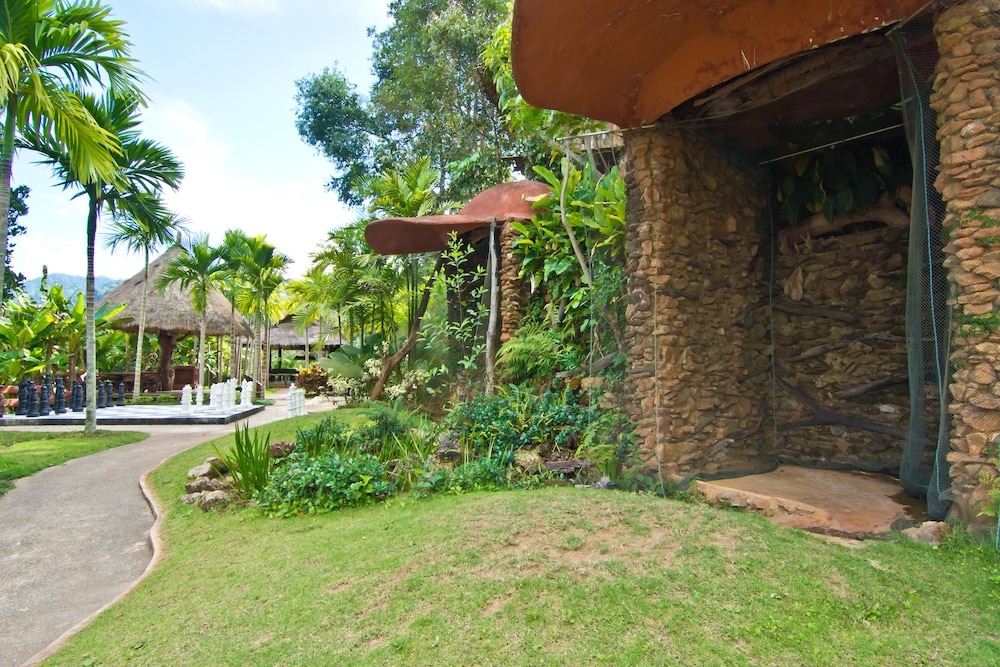 숙박 시설 구내