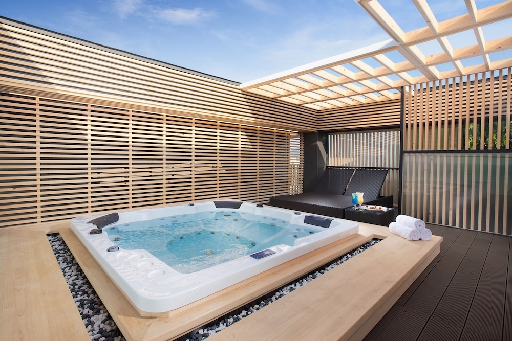 야외 스파 욕조