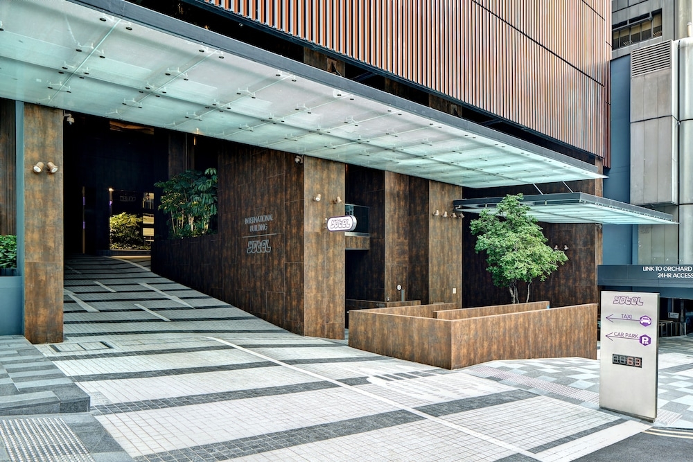 숙박 시설 입구