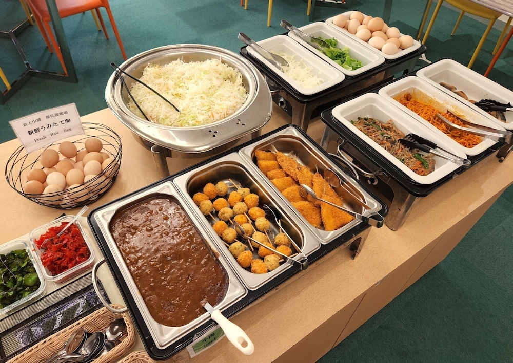 뷔페 아침 식사