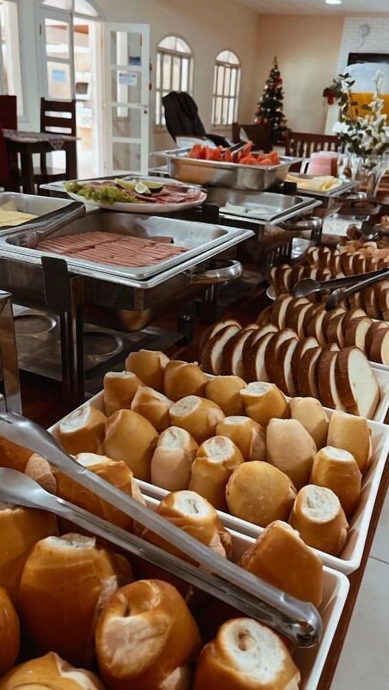 뷔페 아침 식사