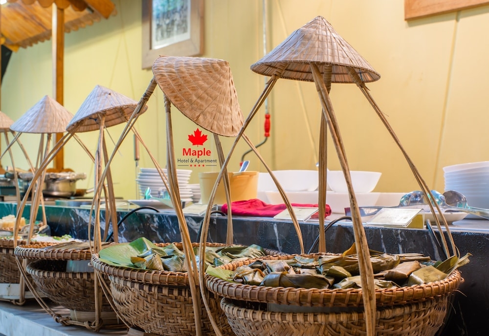 뷔페 아침 식사