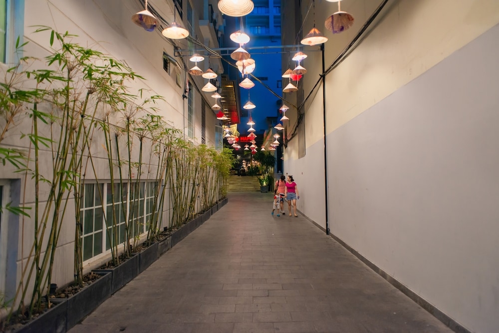 숙박 시설 입구