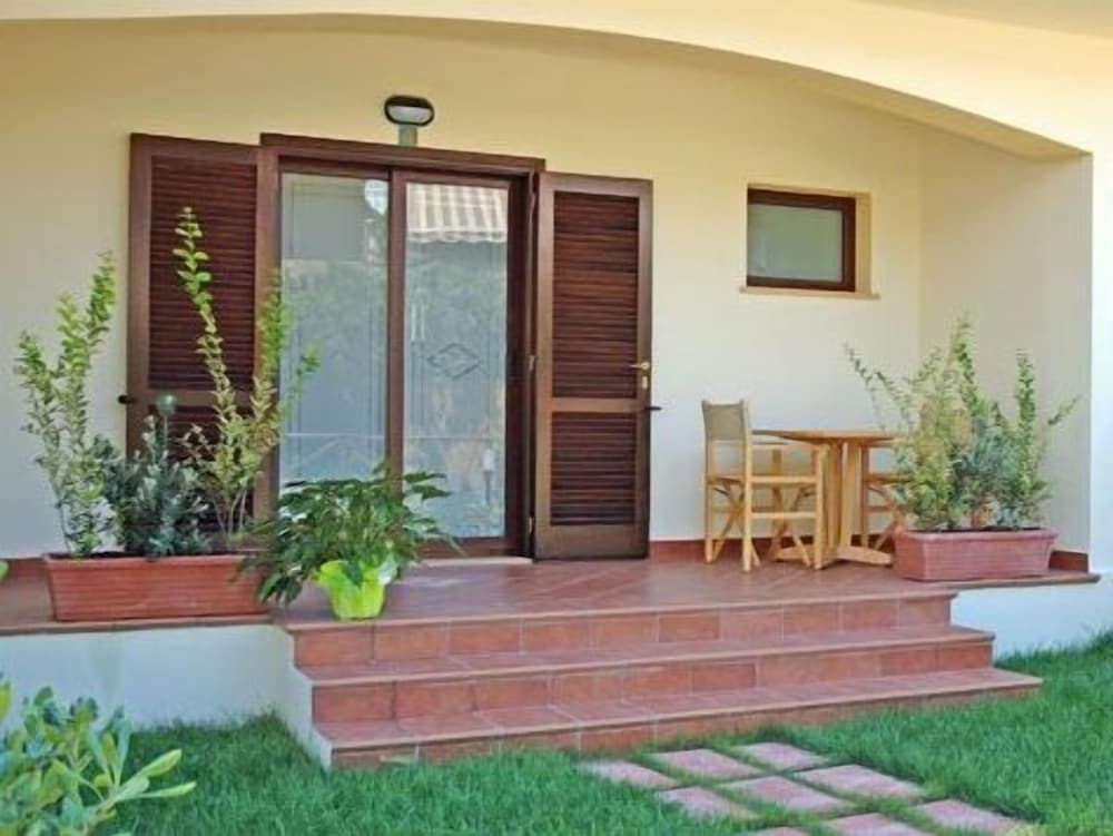 숙박 시설 입구