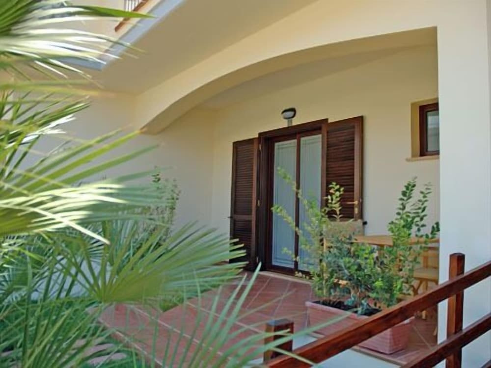 숙박 시설 입구