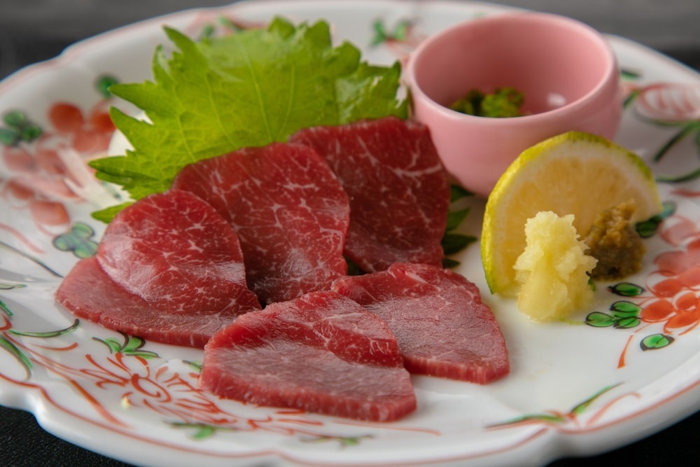 료칸 내 식사 공간