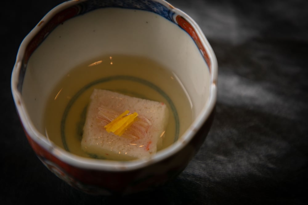 료칸 내 식사 공간