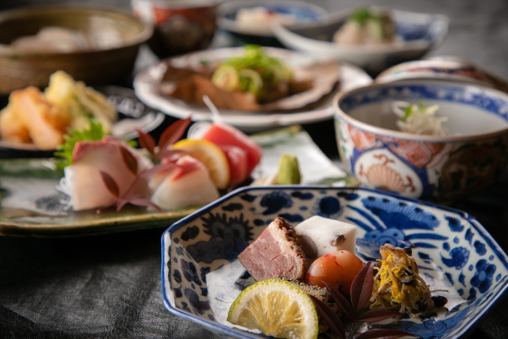 료칸 내 식사 공간