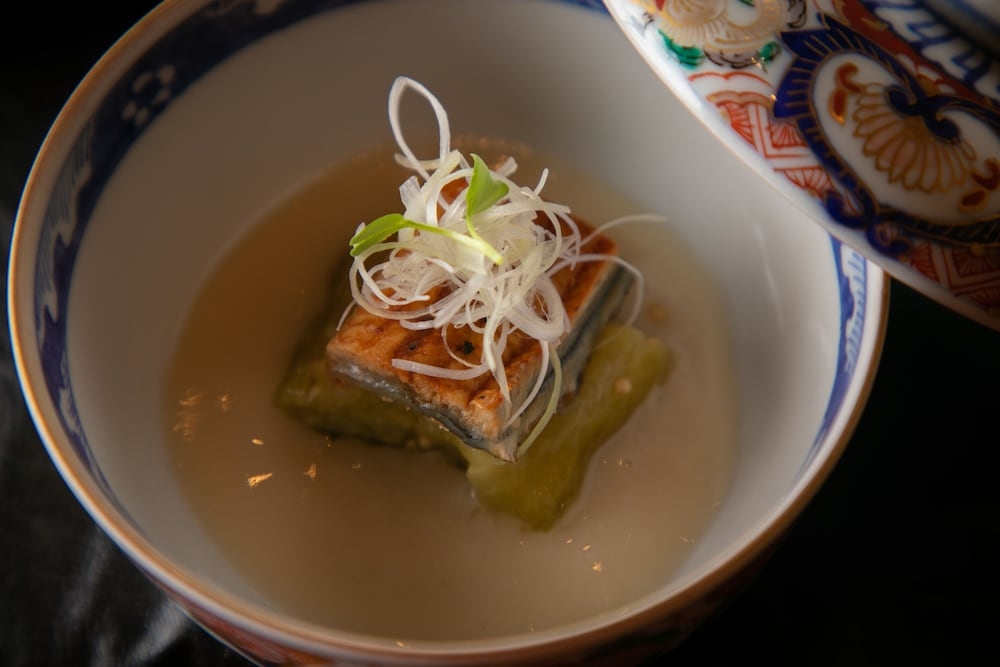 료칸 내 식사 공간