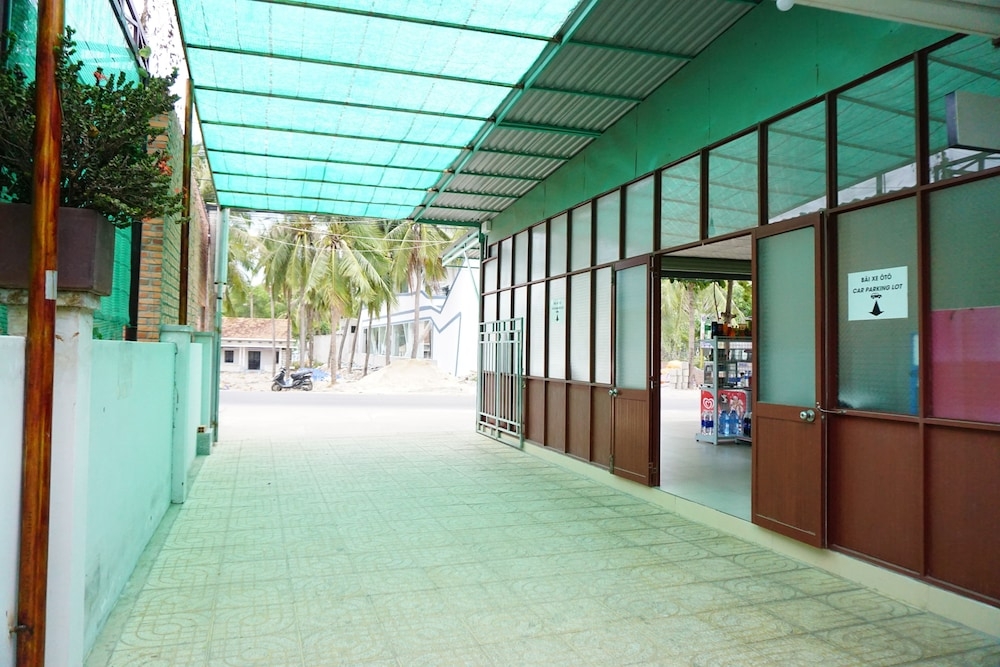 숙박 시설 입구