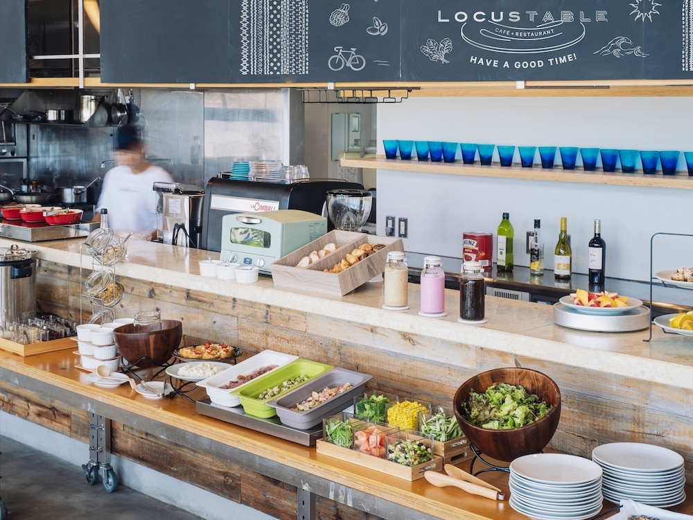 뷔페 아침 식사