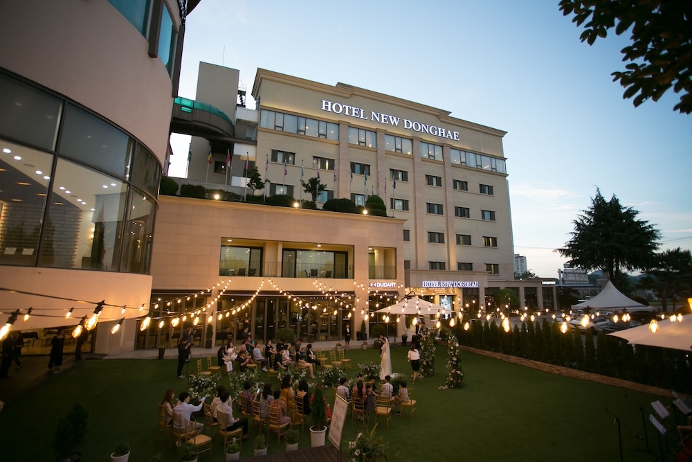 야외 결혼식 공간