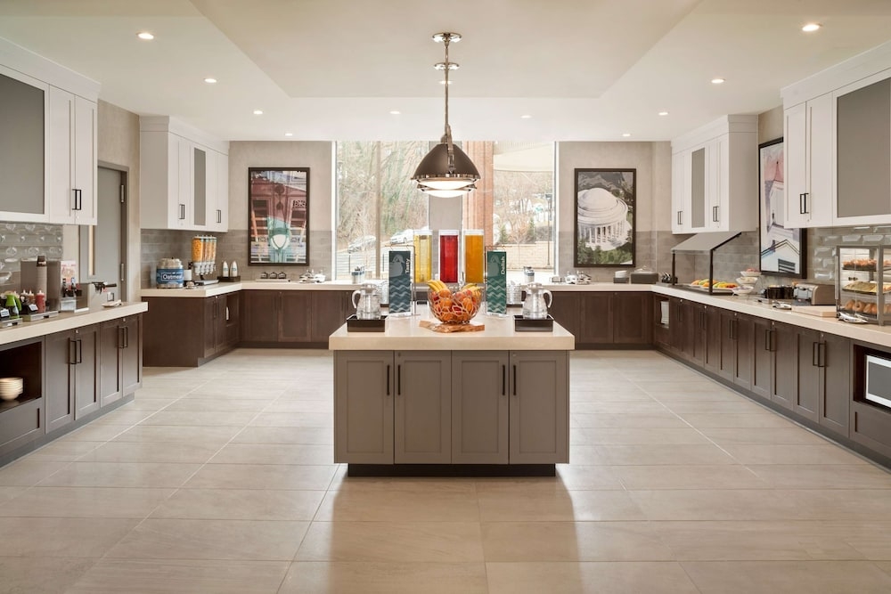 뷔페 아침 식사