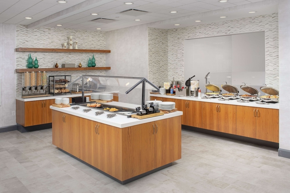 뷔페 아침 식사