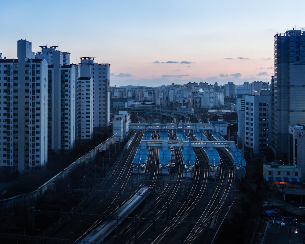 객실에서 보이는 전망